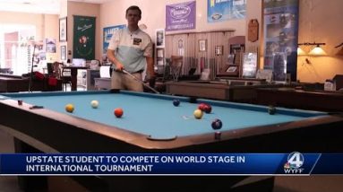 Upstate high school student represents Team USA in international billiards tournament
