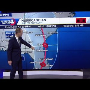 Hurricane Ian 5 p.m. update