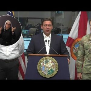 Hurricane Ian Update from Florida Gov. Ron DeSantis