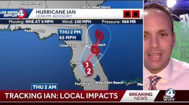 Ian speeds up, improving weekend forecast following rough Friday