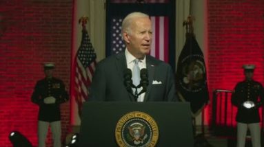 Pres. Biden 'in full campaign mode' during Soul of the Nation Speech in Philadelphia | LiveNOW from