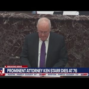 Ken Starr, Clinton whitewater prosecutor, dies at 76