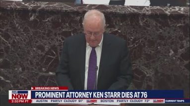 Ken Starr, Clinton whitewater prosecutor, dies at 76