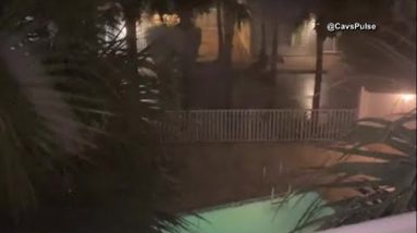Key West rain Tuesday morning from Hurricane Ian