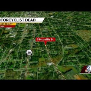 Motorcyclist dies in Anderson County crash, coroner says