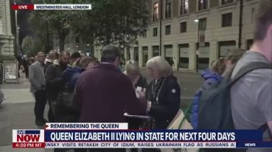 Mourners wait 24+ hours to see Queen Elizabeth's coffin | LiveNOW from FOX