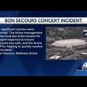 No evidence of a shots fired after concert in Greenville, police say