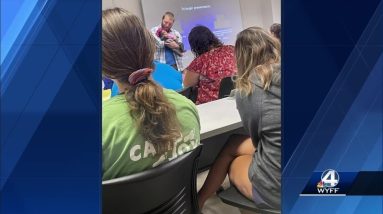 Upstate professor comforts crying classroom 'visitor,' offering 'Compassion in Class'