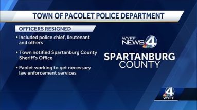 Pacolet police chief, several police officers resign, mayor says