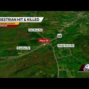 Pedestrian hit, killed in Spartanburg County