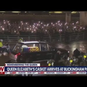 Queen Elizabeth's coffin arrives in London | LiveNOW from FOX