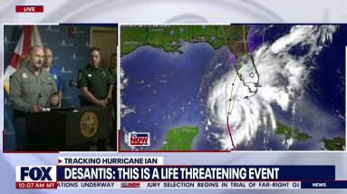 Hurricane Ian strengthens to Category 3 storm, anticipated landfall near Tampa | LiveNOW from FOX