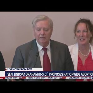 Sen. Lindsey Graham introduces a nationwide abortion ban bill