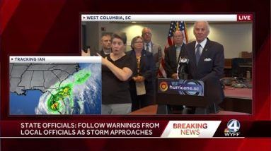 South Carolina governor gives update on Hurricane Ian preparations