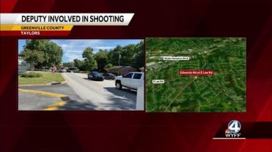 Coroner responds to shooting in Greenville County involving deputy, officials say