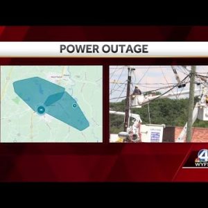 'Massive' power outage affecting traffic lights in part of Anderson County