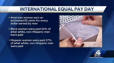 Sunday is International Equal Pay Day