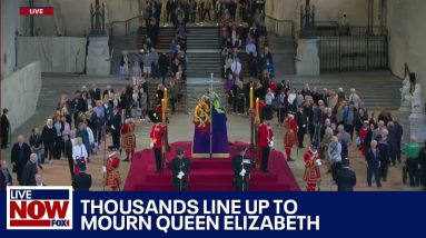 Queen Elizabeth lies in state at London's Westminster Hall until Monday funeral | LiveNOW from FOX