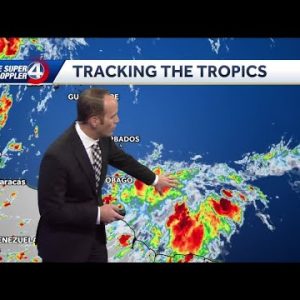 Temps on the rise; tracking the tropics