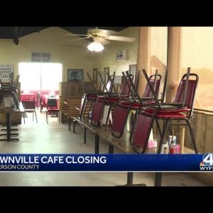 Townville Cafe Closing