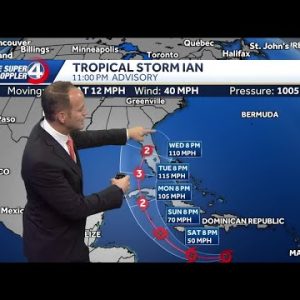 Tropical Storm Ian: Latest track and spaghetti models