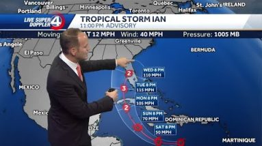 Tropical Storm Ian: Latest track and spaghetti models