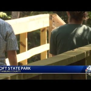 Upstate park opens new bridge after washout as part of Palmetto Trail
