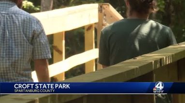 Upstate park opens new bridge after washout as part of Palmetto Trail
