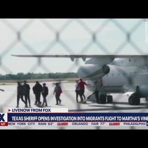 Sheriff opens criminal investigation after migrant flights to Martha's Vineyard | LiveNOW from FOX