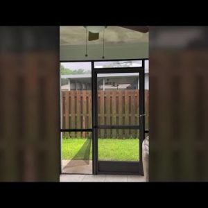 VIDEO: Hurricane Ian tears roof from Florida home