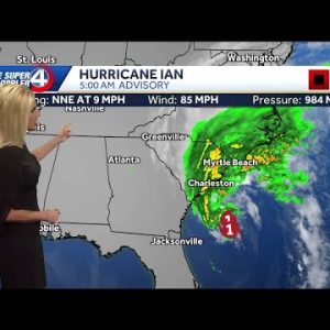 Videocast: Hurricane Ian to make SC landfall today