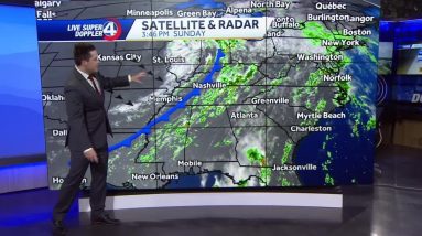 Videocast: Rain Tonight, Cold Front Tomorrow