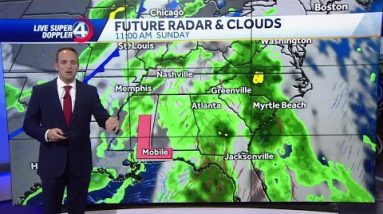 Weekend Flood Threat Timing
