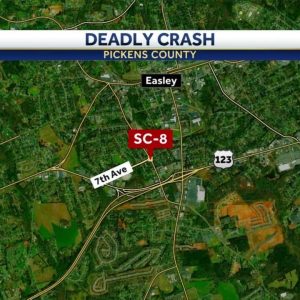 Woman dies in Pickens County crash, coroner says