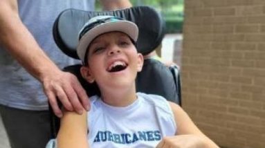 Wren student hit by car, showing improvement