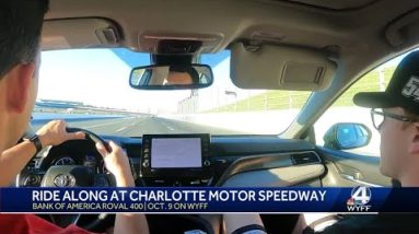 WYFF News 4 gets ride-along before NASCAR Cup Series Playoffs