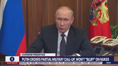 Putin orders military call-up, Russians scamper for flights out of country | LiveNOW from FOX