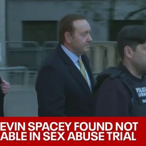 Kevin Spacey exits court after being found not liable in sexual assault trial | LiveNOW from FOX