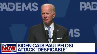 President Biden calls Nancy Pelosi after attack on her husband | LiveNOW from FOX