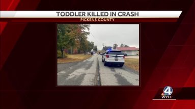 2-year-old child killed in South Carolina crash, coroner says