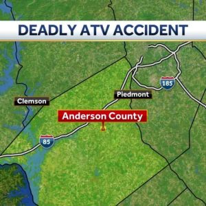 Anderson man dies after ATV overturns, coroner says