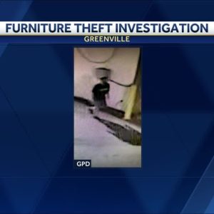 Thousands of dollars in furniture stolen from Greenville furniture warehouse, police say
