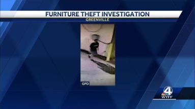 Thousands of dollars in furniture stolen from Greenville furniture warehouse, police say