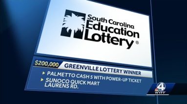 Greenville, South Carolina, man wins big playing South Carolina Education Lottery