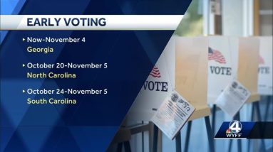 Early voting begins in Georgia