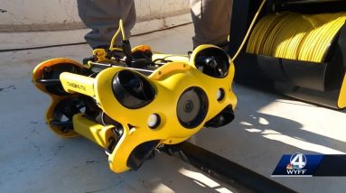An underwater look at how ACSO's ROV drone is being utilized during search efforts
