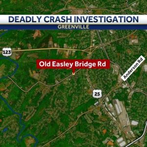 1 person killed in single-vehicle crash in Greenville County, troopers say