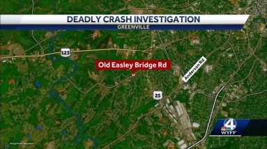 1 person killed in single-vehicle crash in Greenville County, troopers say