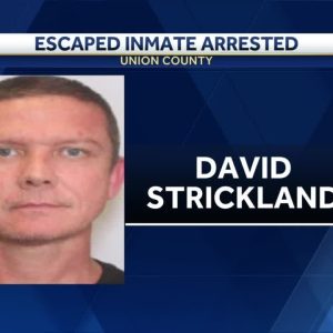 Escaped Upstate inmate arrested, deputies say