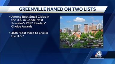 Greenville, South Carolina, makes two more lists about how great we are